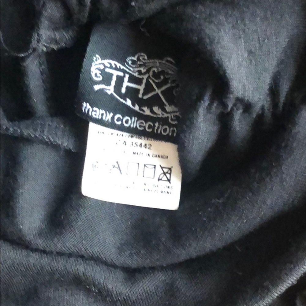 Vintage thanx collection Chic Jersey Short Cap Sleeve Mock Turtleneck Top Blouse - Picture 3 of 4